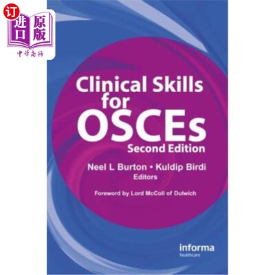 海外直订医药图书Clinical Skills for Osces OSCE的临床技能