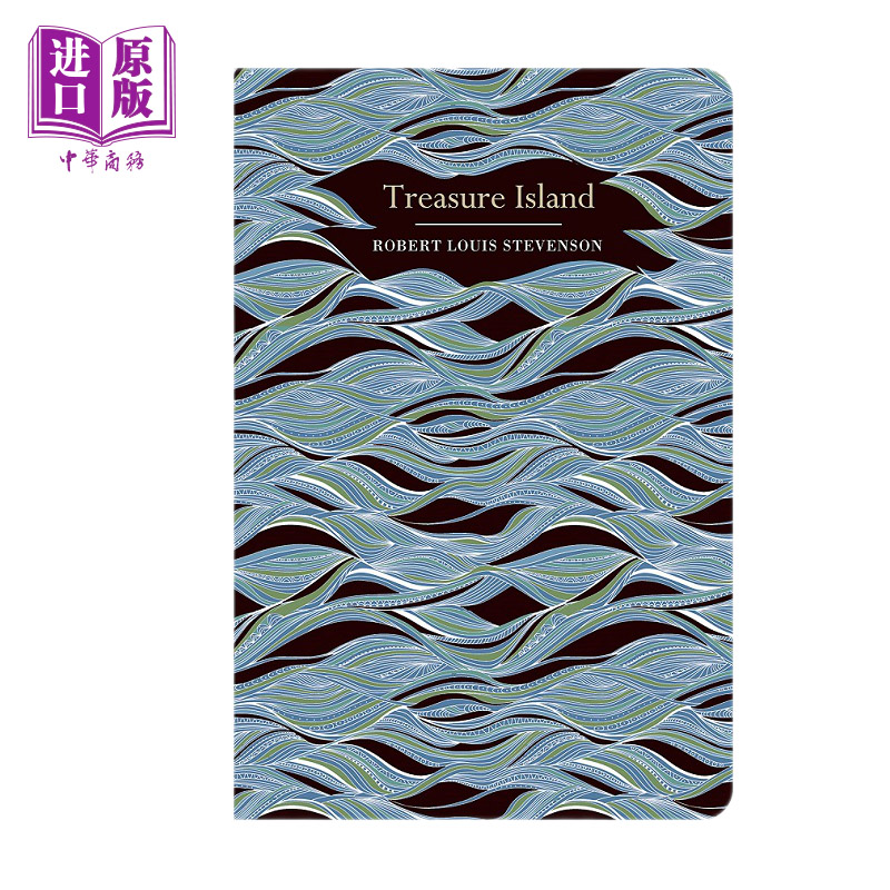 现货 金银岛 浮雕封面高颜值装帧设计 Chiltern Classic Treasure Island 英文原版 Robert Louis Stevenson【中商原版】