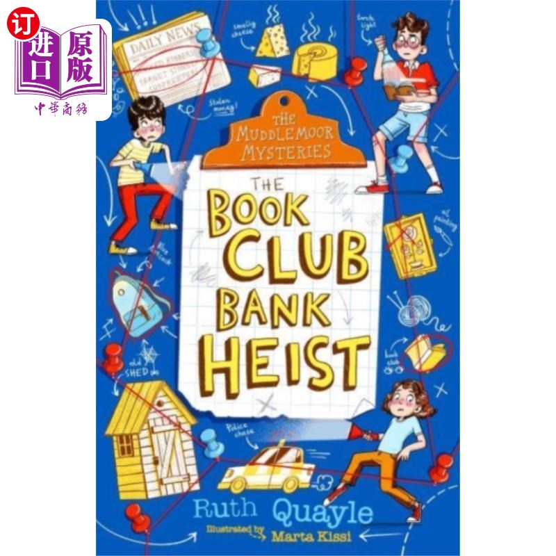海外直订Muddlemoor Mysteries: The Book Club Bank Heist 《马德莫尔之谜:书友会银行抢劫案