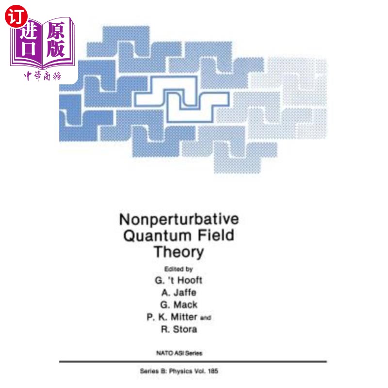 海外直订Nonperturbative Quantum Field Theory 非微扰量子场理论