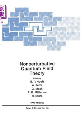 海外直订Nonperturbative Quantum Field Theory 非微扰量子场理论