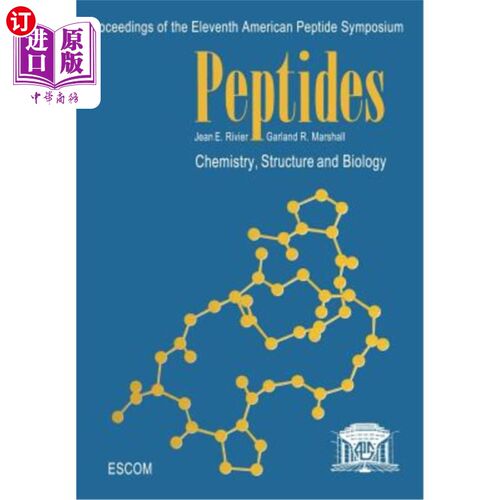 海外直订Peptides: Chemistry, Structure and Biology 肽：化学、结构和生物学
