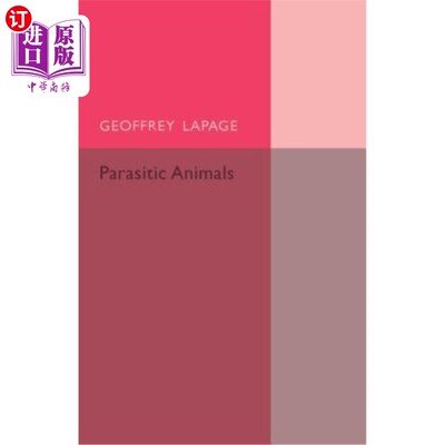 海外直订Parasitic Animals 寄生动物