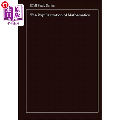 海外直订The Popularization of Mathematics 数学普及