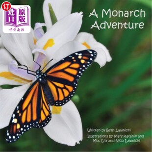 Dragonfly Monarch Winner Indie 紫蜻蜓图书 海外直订A National Adventure Award Book Purple 君主历险记 and