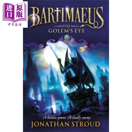 布拉格魔像 巴特伊麦阿斯三部曲之二 英文原版 The Golems Eye Jonathan Stroud【中商原版】