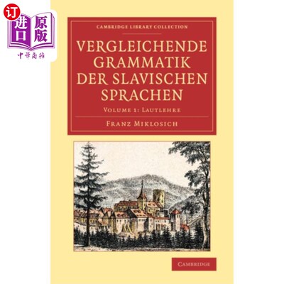 海外直订德语 Vergleichende Grammatik der slavischen Sprachen 对照语言