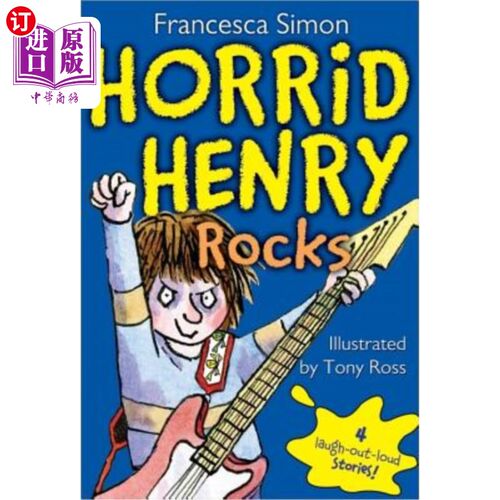 海外直订Horrid Henry Rocks 可怕的亨利岩石