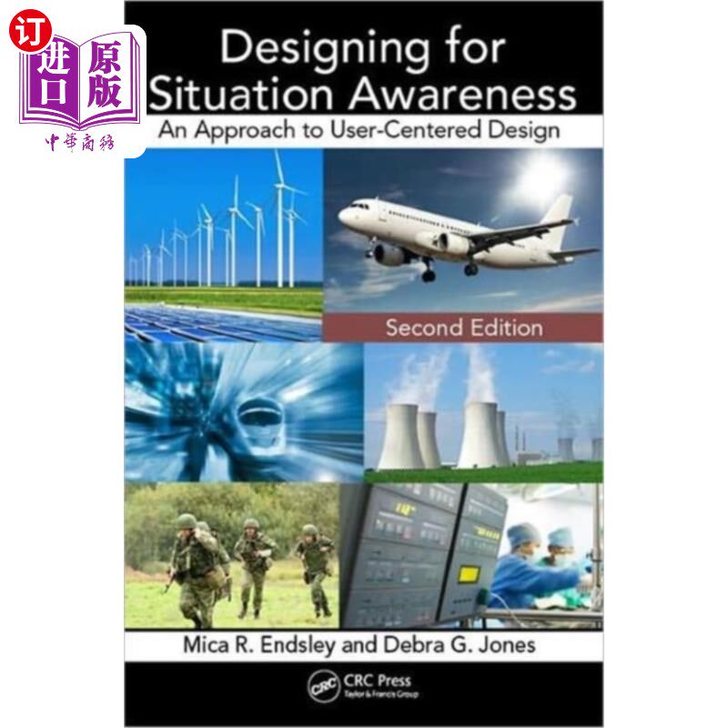 现货 Designing for Situation Awareness 情境感知设计【中商原版】【中商原版】【中商原版】