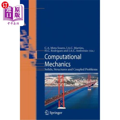 海外直订Computational Mechanics: Solids, Structures and Coupled Problems 计算力学:固体、结构和耦合问题