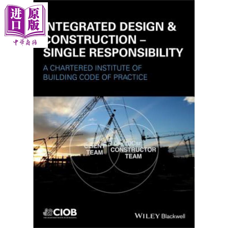 现货 集成设计与施工 单一职责 Integrated Design & Construction Colin Harding 英文原版 中商原版 Wiley【中商原版】
