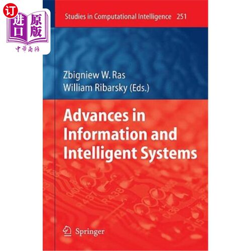 海外直订Advances in Information and Intelligent Systems 信息和智能系统的进展