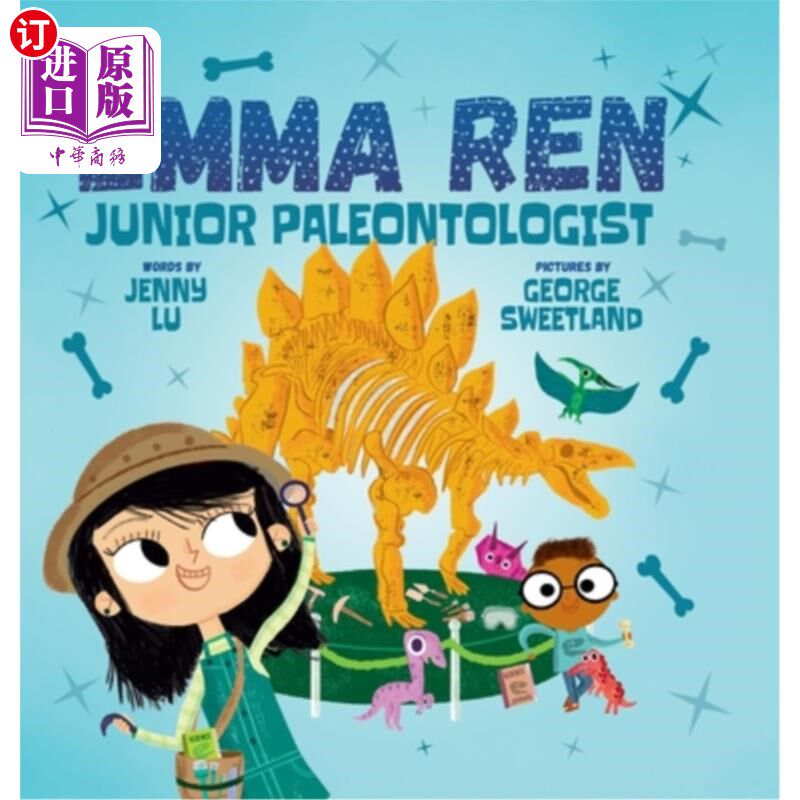 海外直订Emma Ren Junior Paleontologist: Fun and Educational STEM (science, technology, e 初级古生物学家:有趣和教育S