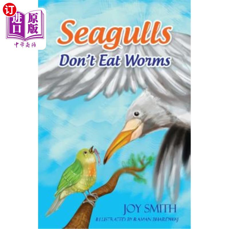 海外直订Seagulls Don't Eat Worms 海鸥不吃虫子 - 实物图