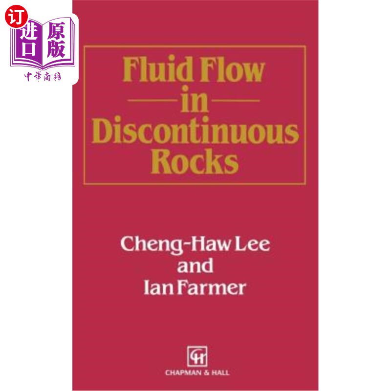 海外直订Fluid Flow in Discontinuous Rocks 不连续岩石中的流体流动