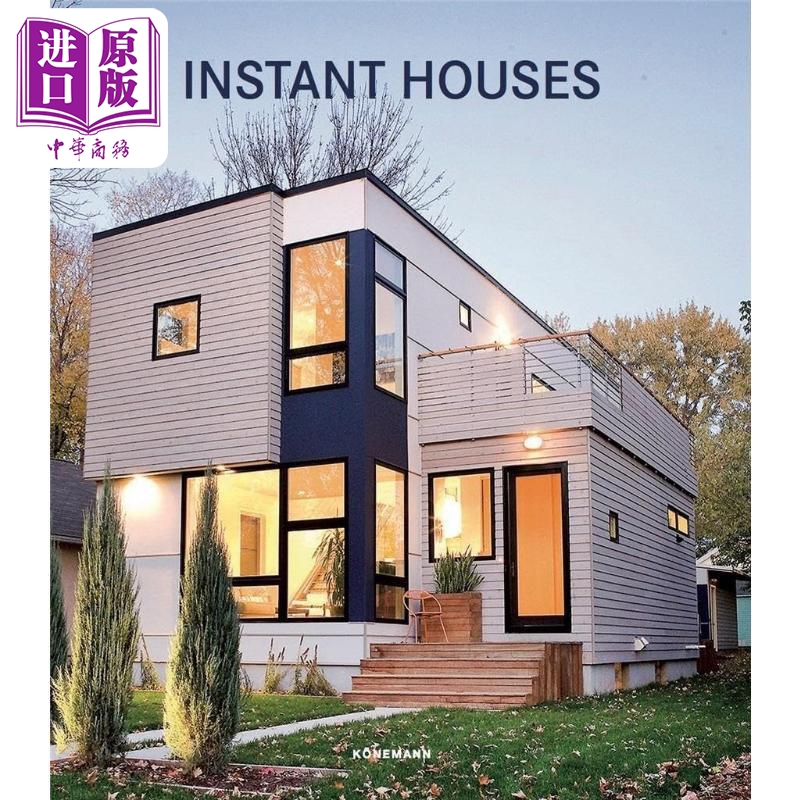 现货 【当代建筑室内系列】Instant Houses 进口艺术 装配式建筑设计 模块化建筑【中商原版】