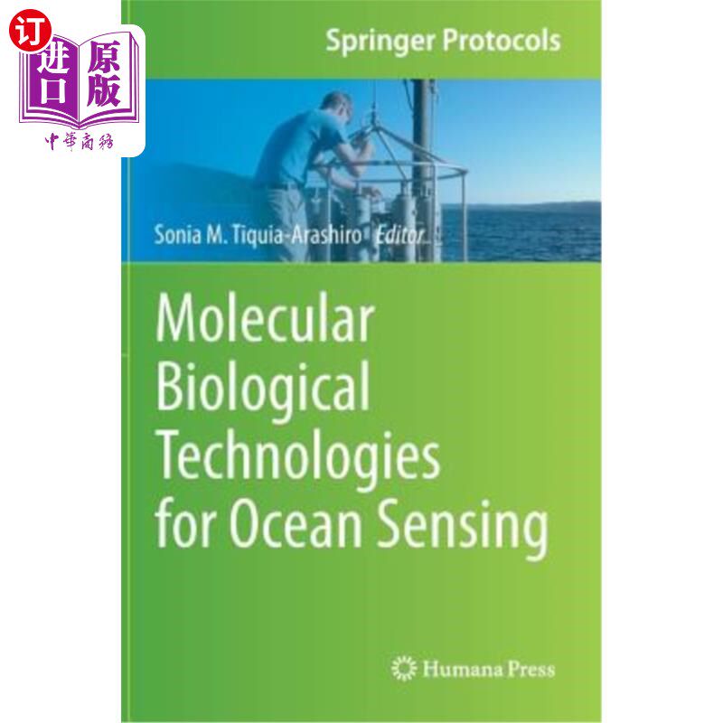 海外直订Molecular Biological Technologies for Ocean Sensing 海洋传感的分子生物学技术
