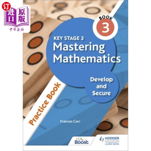 海外直订Key Stage 3 Mastering Mathematics Develop and Se... 关键阶段3掌握数学发展与安全练习册3