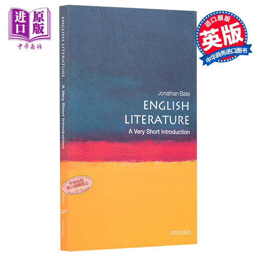 英国文学 牛津通识读本 英文原版 文学 English Literature: A Very Short Introduction 英文读物 Oxford University Press