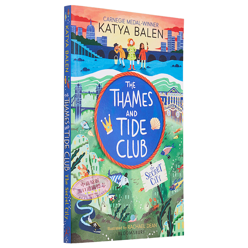 泰晤士河与潮汐俱乐部 秘密之城 十月十月作者新书 The Thames Tide Club The Secret City 英文原版 Katya Balen【中商原版?
