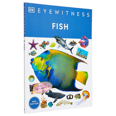 DK Eyewitness系列 鱼类百科 Eyewitness Fish 英文原版 自然生命科学 百科科普【中商原版】