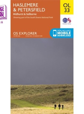 海外直订Haslemere & Petersfield, Midhurst & Selborne 哈勒梅尔和彼得菲尔德，米德赫斯特和塞尔本