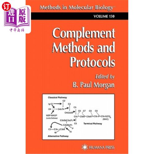 海外直订医药图书Complement Methods and Protocols 补充方法和协议