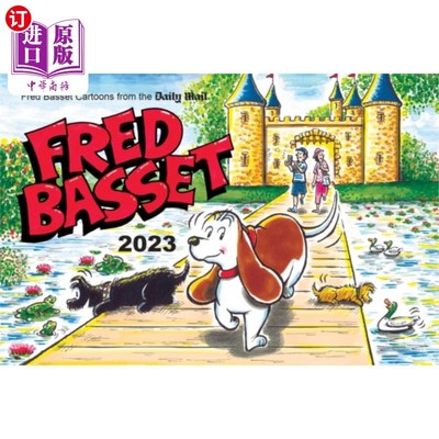 海外直订Fred Basset Yearbook 2023 弗雷德·巴塞特年鉴2023
