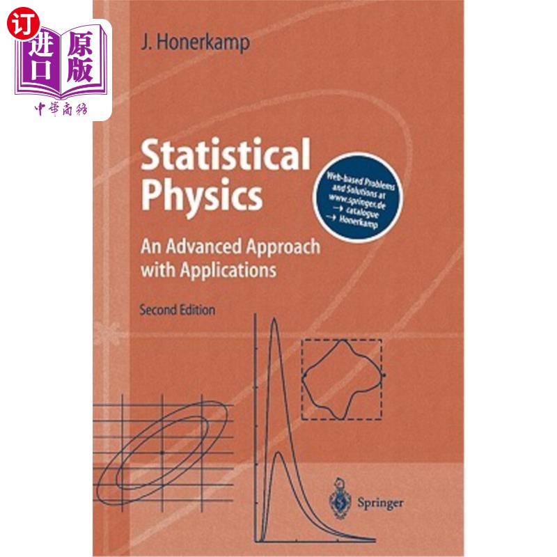 海外直订Statistical Physics: An Advanced Approach with Applications Web-Enhanced with Pr 统计物理：一种高级方法，通