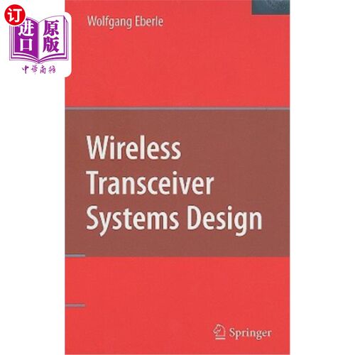 海外直订Wireless Transceiver Systems Design 无线收发系统设计“，