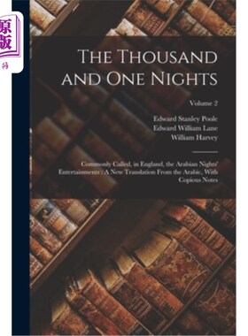 海外直订The Thousand and One Nights: Commonly Called, in England, the Arabian Nights' En 《一千零一夜》:在英国通常