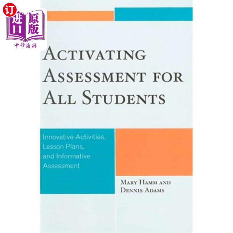 海外直订Activating Assessment for All Students: Innovative Activities, Lesson Plans, and 激活所有学生的评估：创新活