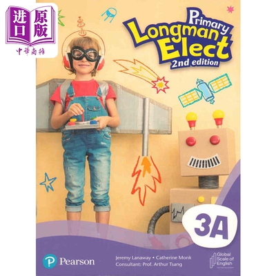 新版香港朗文小学英语教材 Primary Longman Elect 2nd 3A 学生课本 英文原版进口 少儿英文书 第二版 2023版【中商原版】
