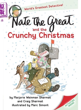 小侦探内特6 圣诞节 Nate the Great and the Crunchy Christmas 桥梁章节书 7~12岁 英文原版儿童小初文学故事书【中商原版】