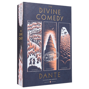 但丁神曲 企鹅经典豪华毛边版 The Divine Comedy 英文原版 Dante Alighieri【中商原版】