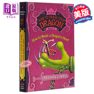 Heart 伤透龙 心 英文原版 Dragon Cowel Cressida Dragons 驯龙高手8 Train How Your Break