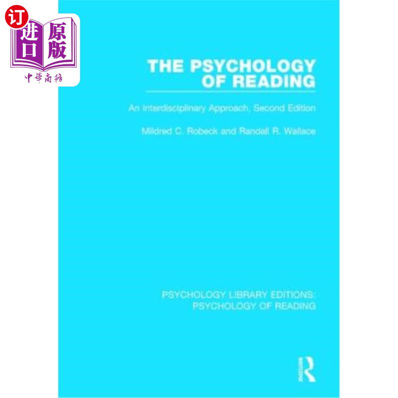 海外直订The Psychology of Reading: An Interdisciplinary Approach (2nd Edn) 阅读心理学:跨学科方法(第二版)