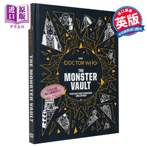 Doctor Who The Monster Vault 英文原版 神秘博士 怪物金库 Jonathan Morris Penny CS Andrews【中商原版】