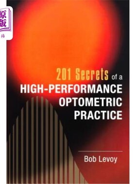海外直订医药图书201 Secrets of a High-Performance Optometric Practice 201高效验光实践的秘密