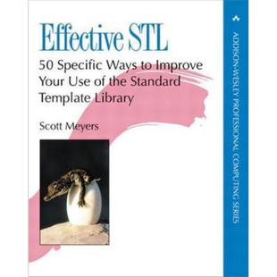现货 Effective STL 50条有效使用STL的经验 豆瓣阅读 英文原版 Scott Meyers【中商原版】