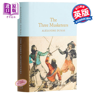 现货 【中商原版】Collectors Library系列：三个火枪手 英文原版 The Three Musketeers 大仲马