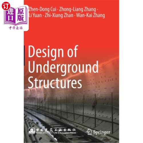 海外直订Design of Underground Structures 地下结构设计