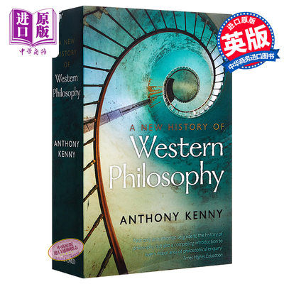 新西方哲学史 英文原版 A New History of Western Philosophy 英文读物 哲学史 Oxford University Press Sir Anthony Kenny