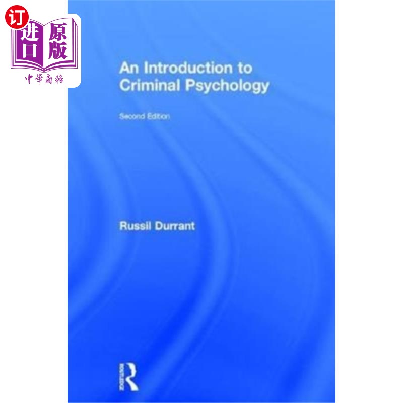 海外直订Introduction to Criminal Psychology 犯罪心理学概论