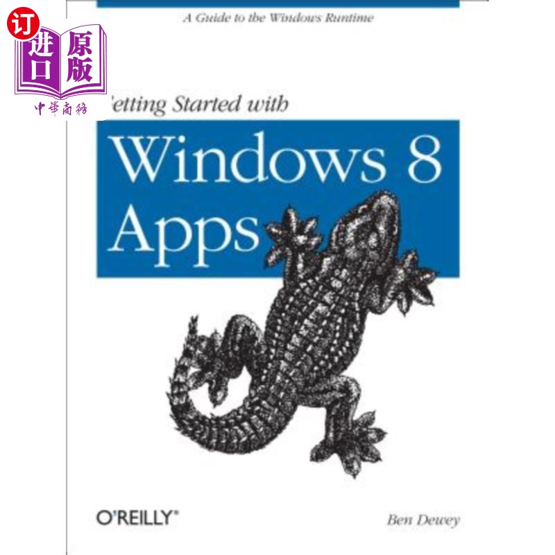 海外直订Getting Started with Windows 8 Apps Windows 8应用程序入门