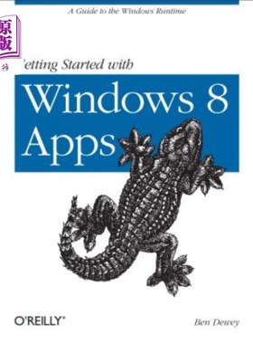 海外直订Getting Started with Windows 8 Apps Windows 8应用程序入门