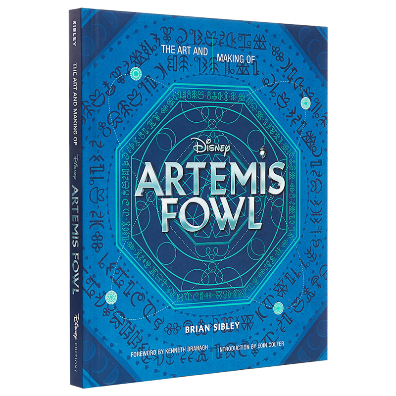 现货 阿特米斯的奇幻历险设定集 迪斯尼奇幻电影The Art and Making of Artemis Fowl 英文原版 Brian Sibley【中商原版】