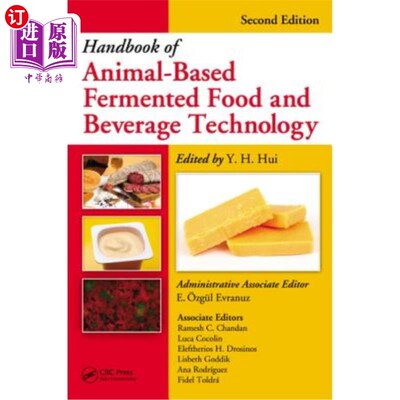 海外直订Handbook of Animal-Based Fermented Food and Beverage Technology 动物发酵食品和饮料技术手册