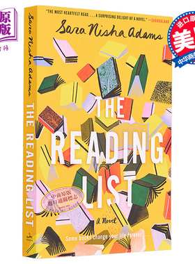 预售 阅读清单 英文原版 The Reading List Sara Nisha Adams 都市与YA小说 【中商原版】