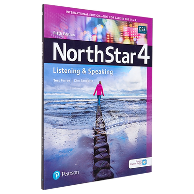 现货 托福雅思 NorthStar 北极星听说Listening&Speaking 学生书4级含APP资源及音频 Fifth Edition 第5版【不含MEL】